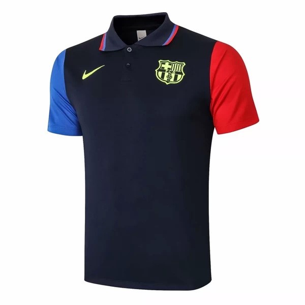 Polo Barcelona 2020-21 Negro Rojo